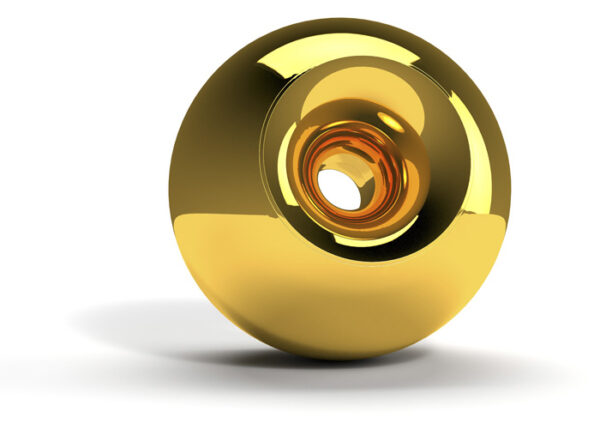 Goldsphere polished